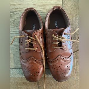 Boys Dress Shoes, Brown, size 12